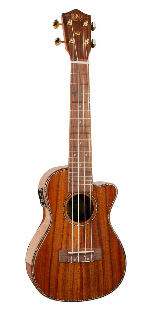 1880 Ukulele Co 300 Series Concert Electric/Acoustic Ukulele