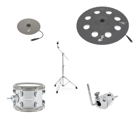 EFNOTE EFD5/7 PACK 2 incl. 1x EFD-C08, 1x EFD-C17FX, 1x EFD-T0865-WS, 1x EFD-CS5, 1x EFD-TM5