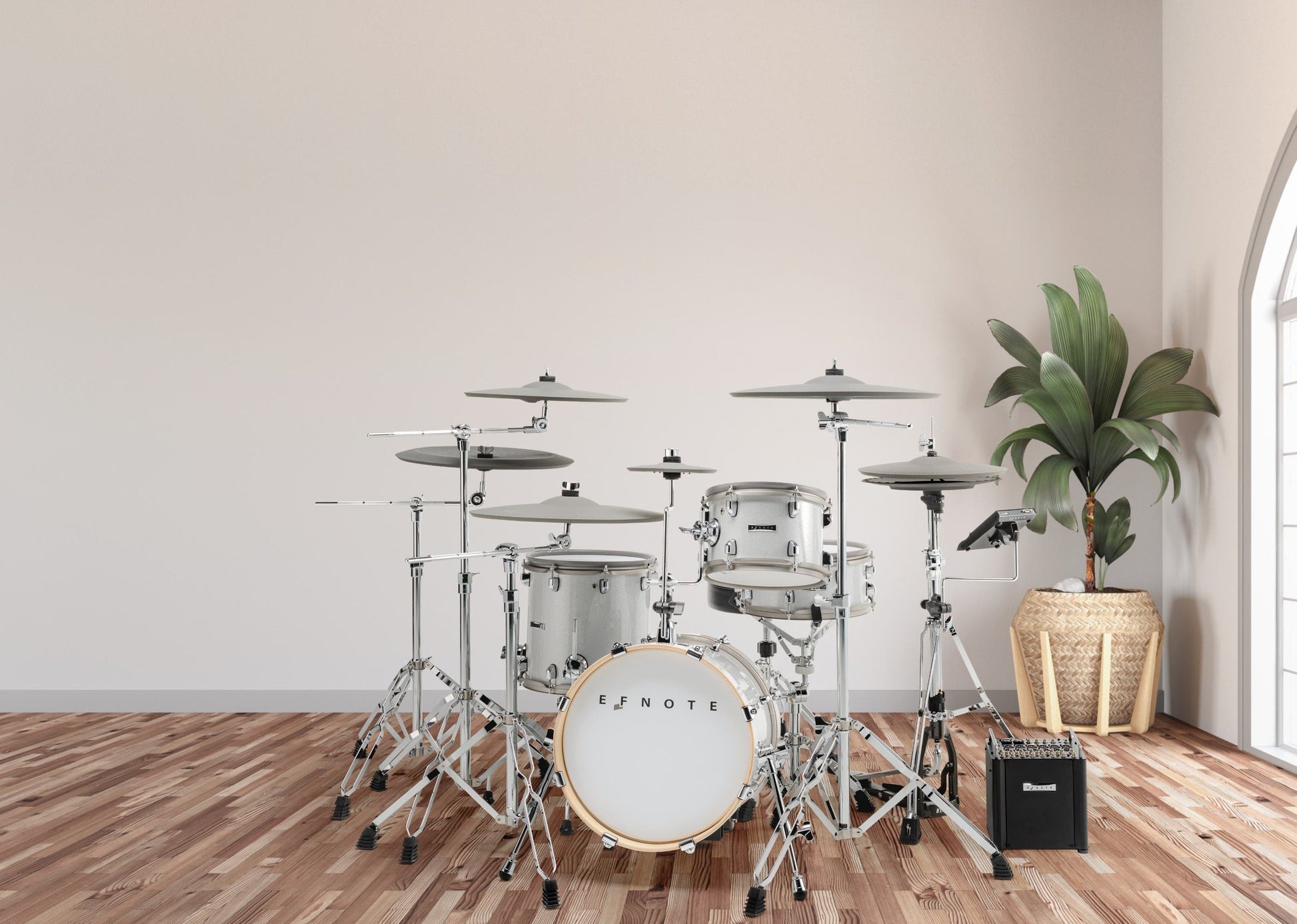 EFNOTE PRO 500 Series Electronic Drum Kit w/Hardware