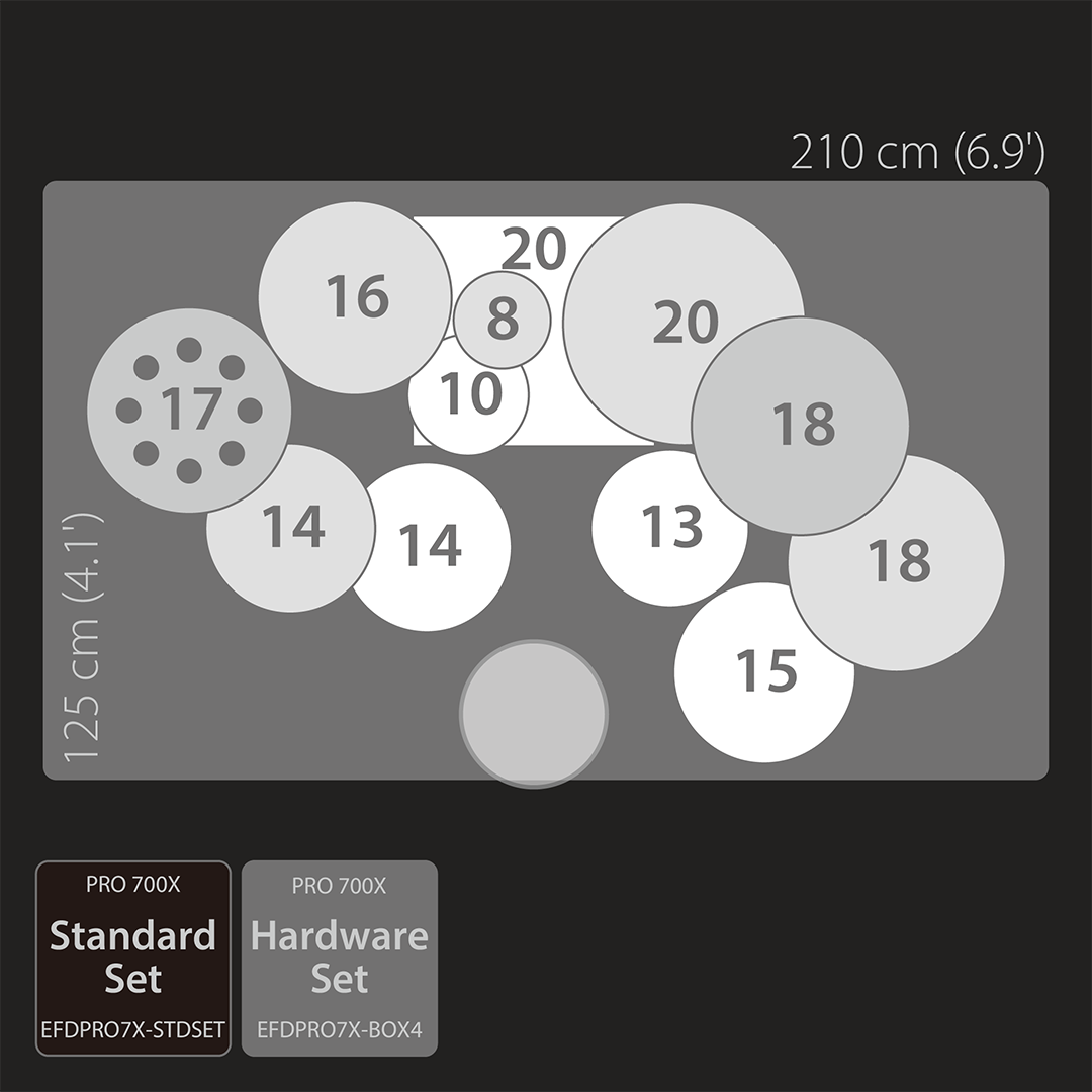 EFNOTE PRO 703X Electronic Drum Kit w/Hardware