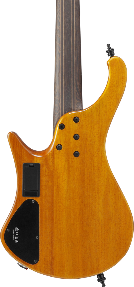 Ibanez EHB1135MS 5 String Electric Bass w/ Gigbag - Silver Wave Black Low Gloss