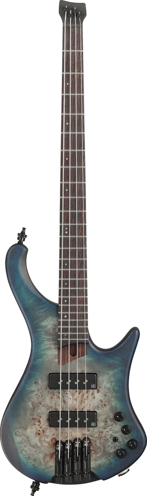 Ibanez EHB1500CTF 4 String Electric Bass Guitar - Cosmic Blue Starburst Flat