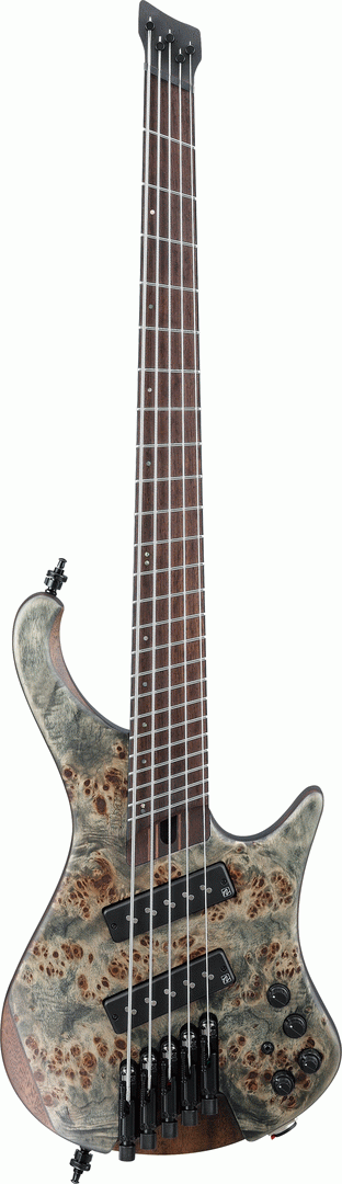 Ibanez EHB1505MS Electric Bass - Black Ice Flat