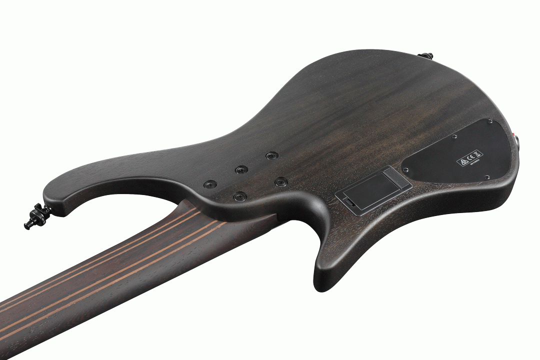 Ibanez EHB1505MS Electric Bass - Black Ice Flat