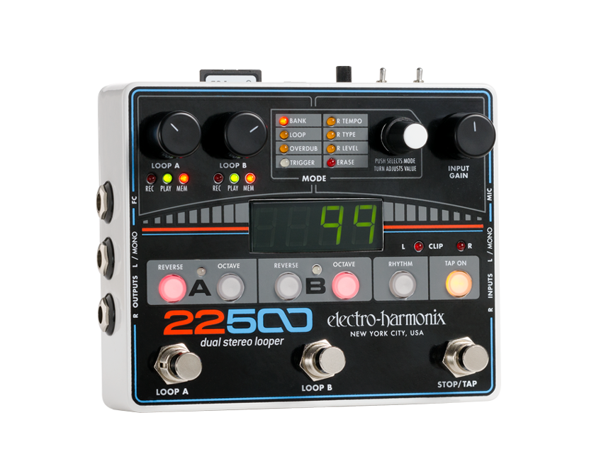Electro Harmonix 22500 Dual Stereo Looper Pedal