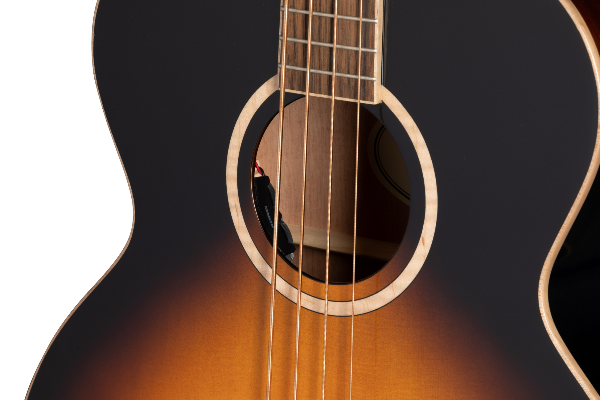 Epiphone El Capitan J200 Studio Bass - Aged Vintage Sunburst