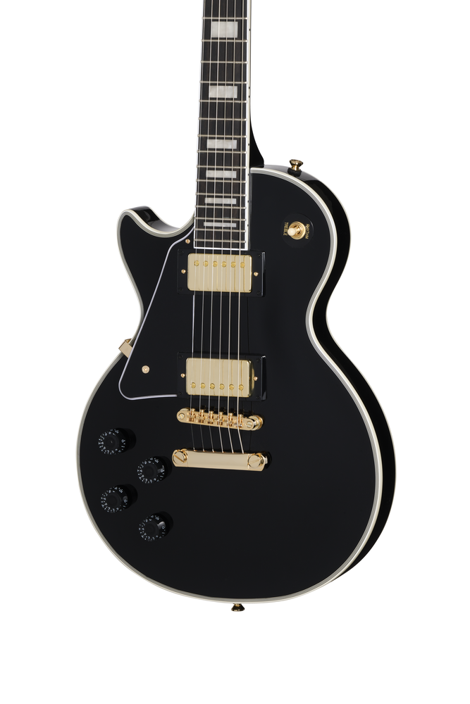 Epiphone Les Paul Custom - Ebony Left Handed w/ Premium Gig Bag