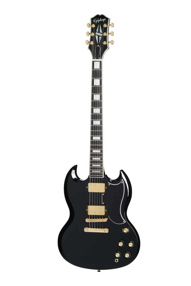 Epiphone SG Custom - Ebony w/ Premium Gig Bag