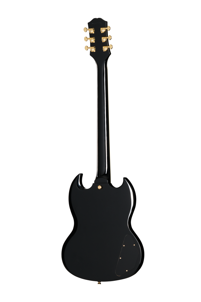 Epiphone SG Custom - Ebony Left Handed w/ Premium Gig Bag
