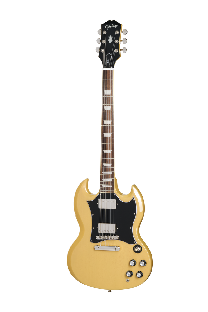 Epiphone SG Standard TV Yellow w/ Premium Gig Bag