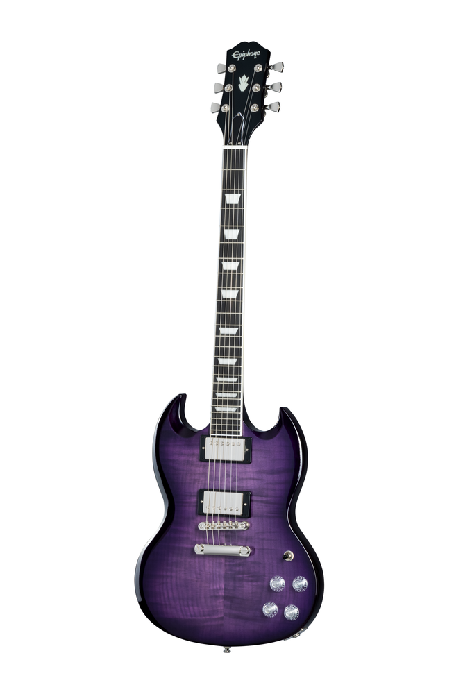 Epiphone SG Modern Figured w/Gigbag - Purple Burst