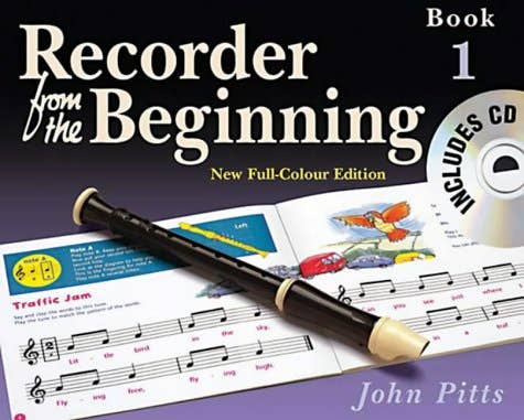 RECORDER FROM THE BEGINNING BOOK 1 - BOOK/CD NEW ED / PITTS (CHESTER)