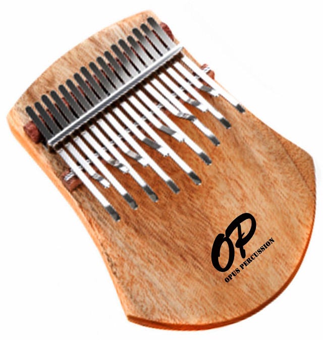 Opus Percussion 17-Key Kalimba - Camphor