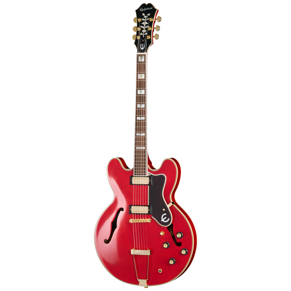 Epiphone Masterbuilt Gem Archer Sheraton - Cherry Red