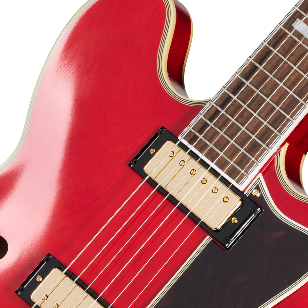 Epiphone Masterbuilt Gem Archer Sheraton - Cherry Red