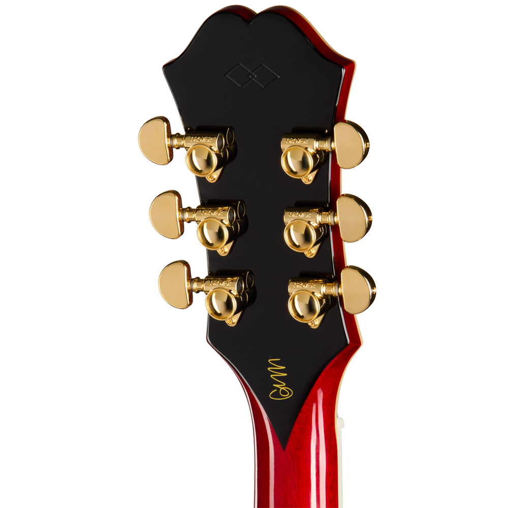 Epiphone Masterbuilt Gem Archer Sheraton - Cherry Red - Left Handed