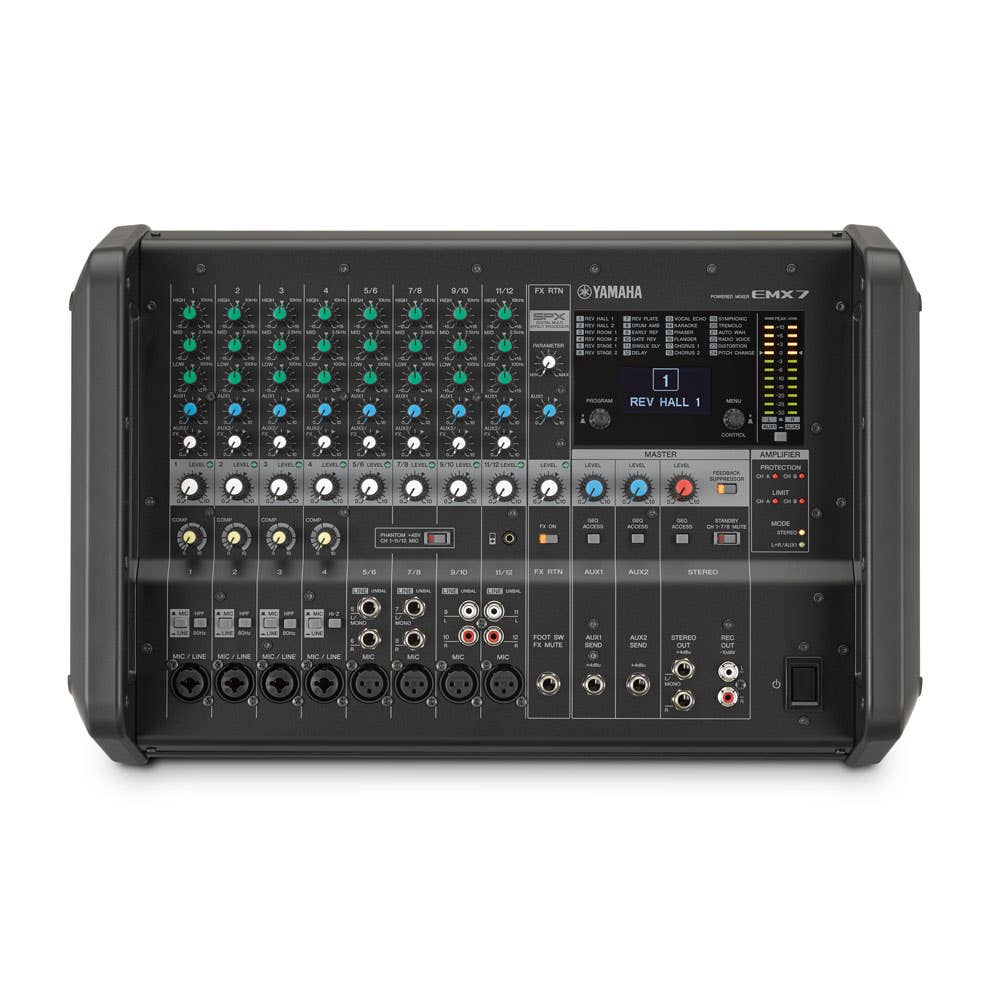 Yamaha EMX7 2x710W Powered Mixer