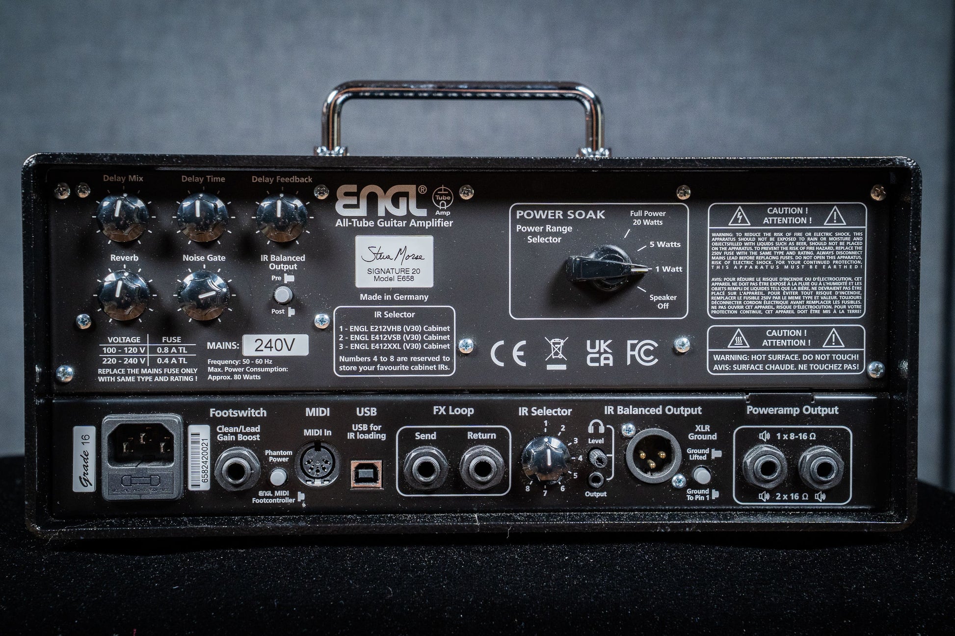 ENGL Steve Morse E658 20w Amp Head - Pre-Owned