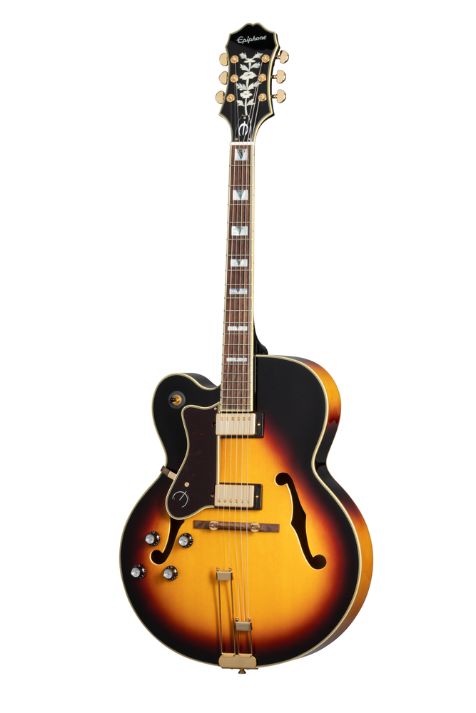 Epiphone Broadway - Vintage Sunburst - Left Handed