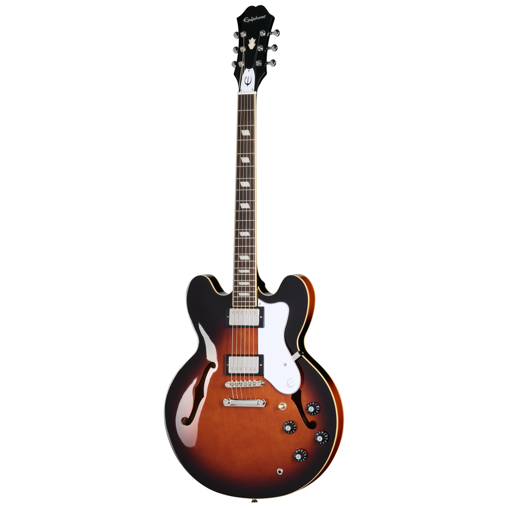 Epiphone Bonehead Riviera - Dark Tobacco Sunburst
