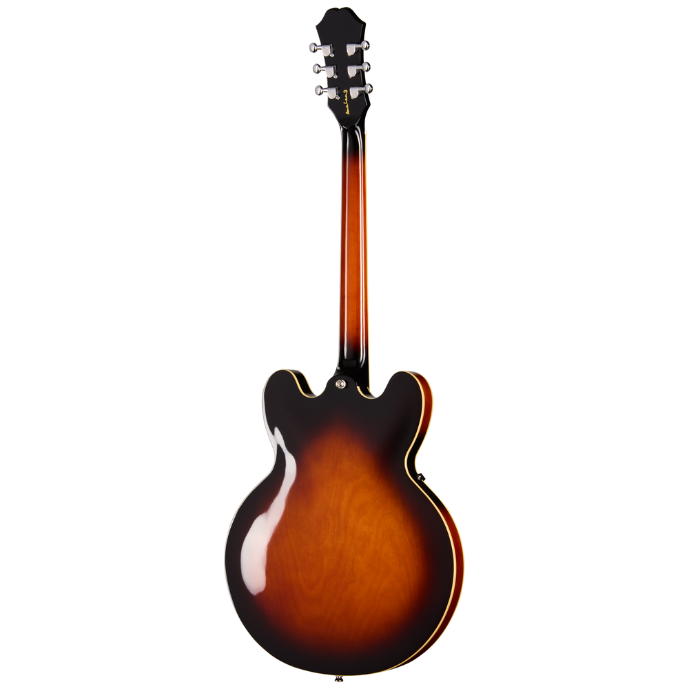 Epiphone Bonehead Riviera - Dark Tobacco Sunburst - Left Handed