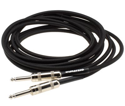 DiMarzio Braided Instrument Cable 18ft (5.5m) Black