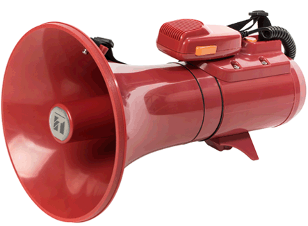 TOA ER2215S 15W SHOULDER MEGAPHONE W/ SIREN