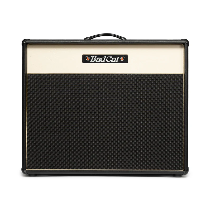 Bad Cat ERA 2x12" Guitar Cab - Cream / Gold Piping
