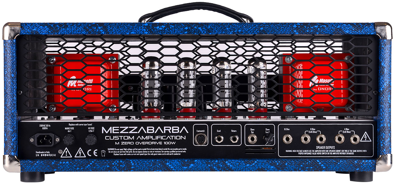 Mezzabarba Eric Steckel MZERO Overdrive 100w Tube Amp Head
