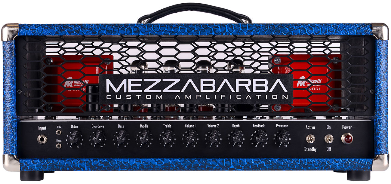 Mezzabarba Eric Steckel MZERO Overdrive 100w Tube Amp Head