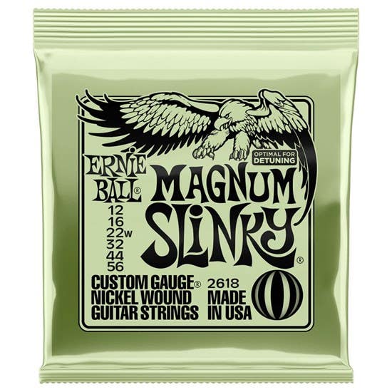 Ernie Ball Magnum Slinky Electric Guitar String Set - 12-56 (2618)