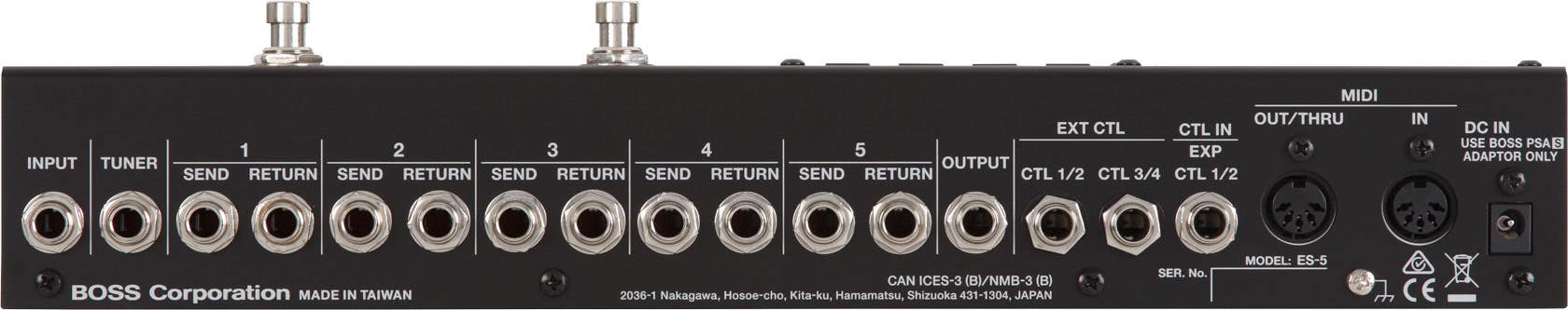 Boss ES-5 Effects Switching System (ES5)