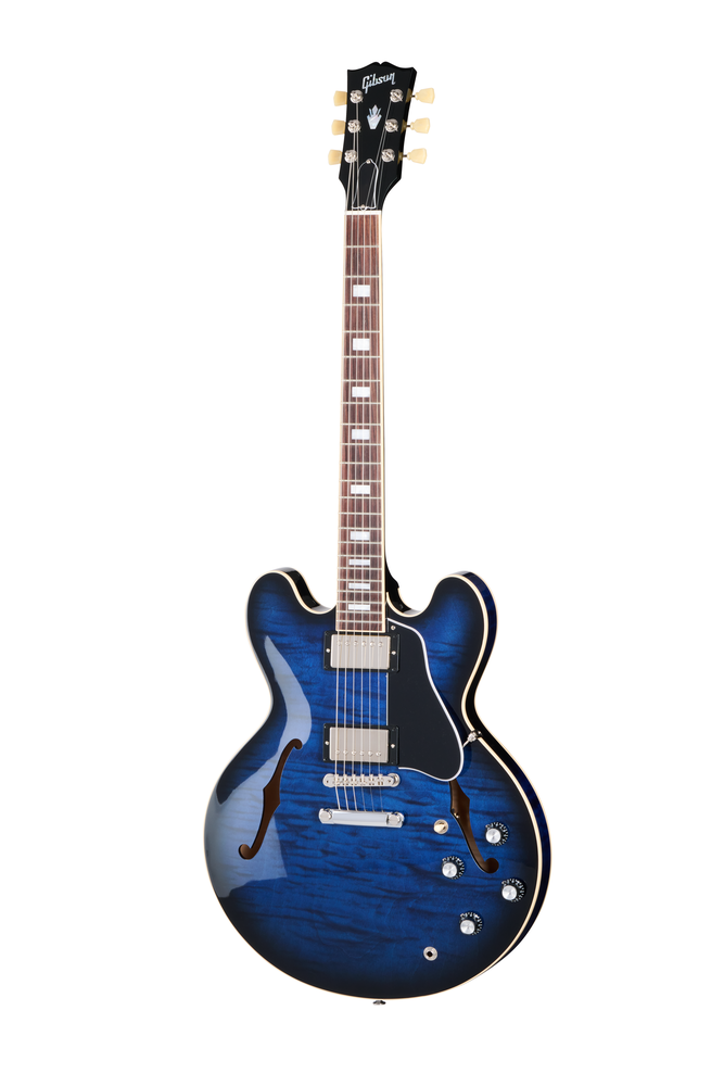 Gibson ES-335 Custom Colour Figured - Deep Ocean Burst