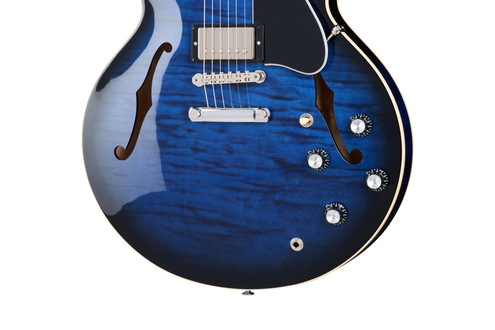 Gibson ES-335 Custom Colour Figured - Deep Ocean Burst