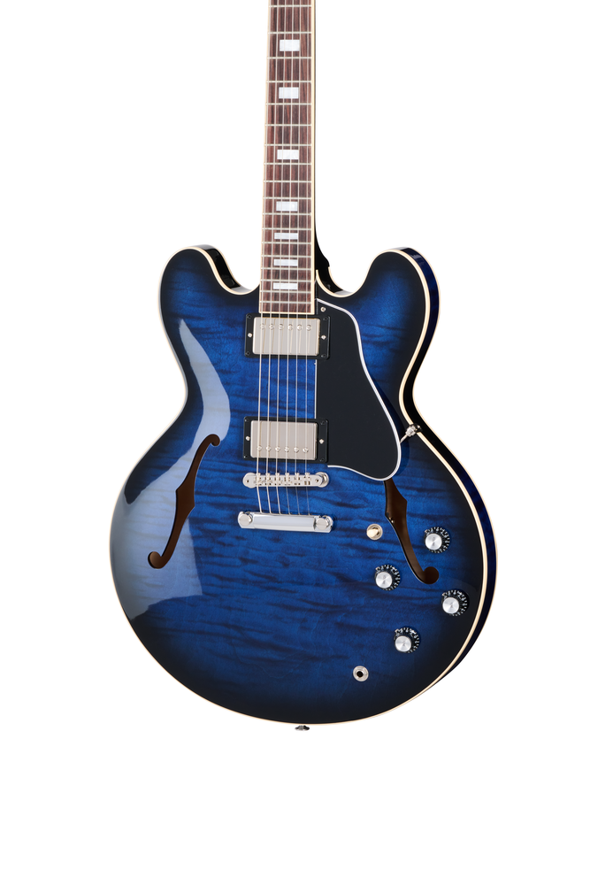 Gibson ES-335 Custom Colour Figured - Deep Ocean Burst