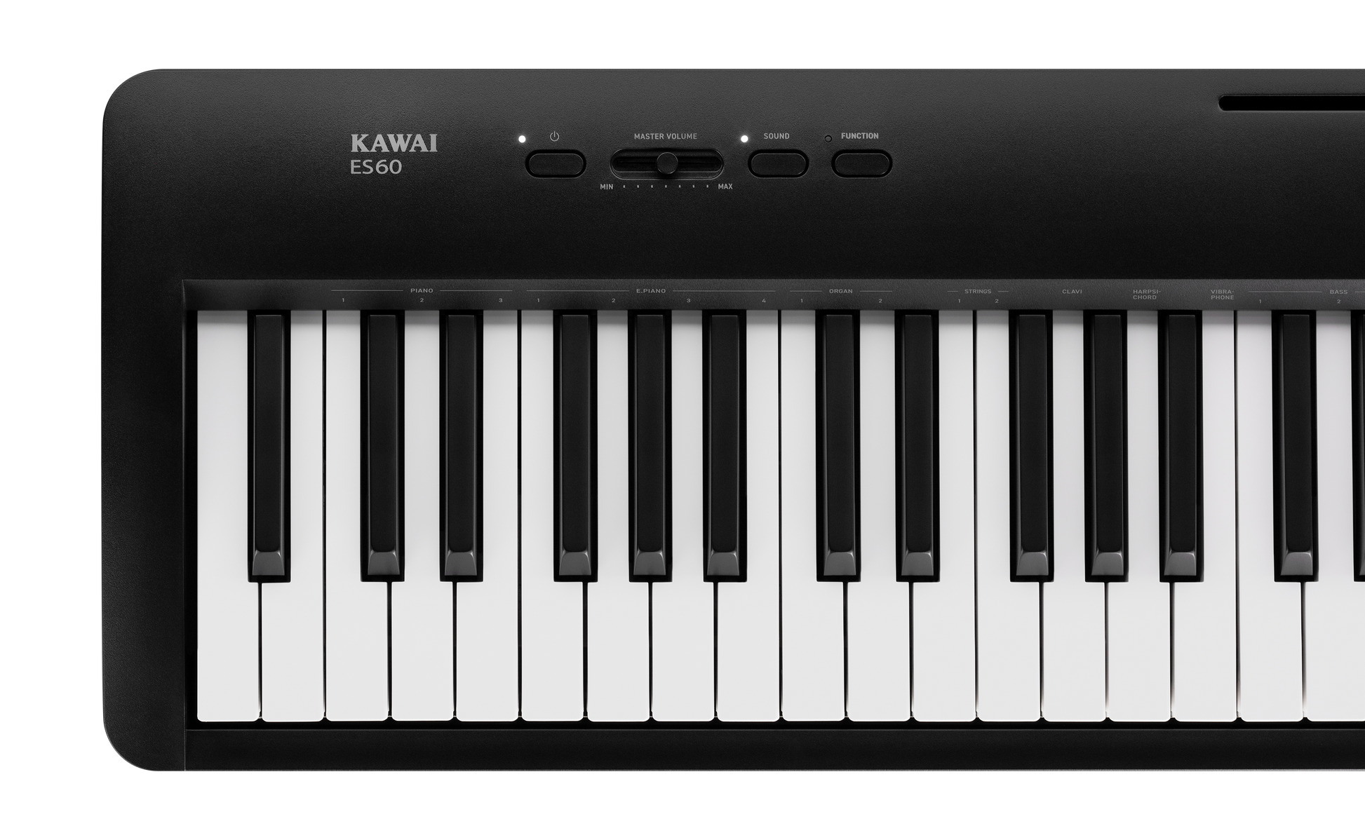 Kawai ES60S Portable Digital Piano Bundle (includes Stand) - Black