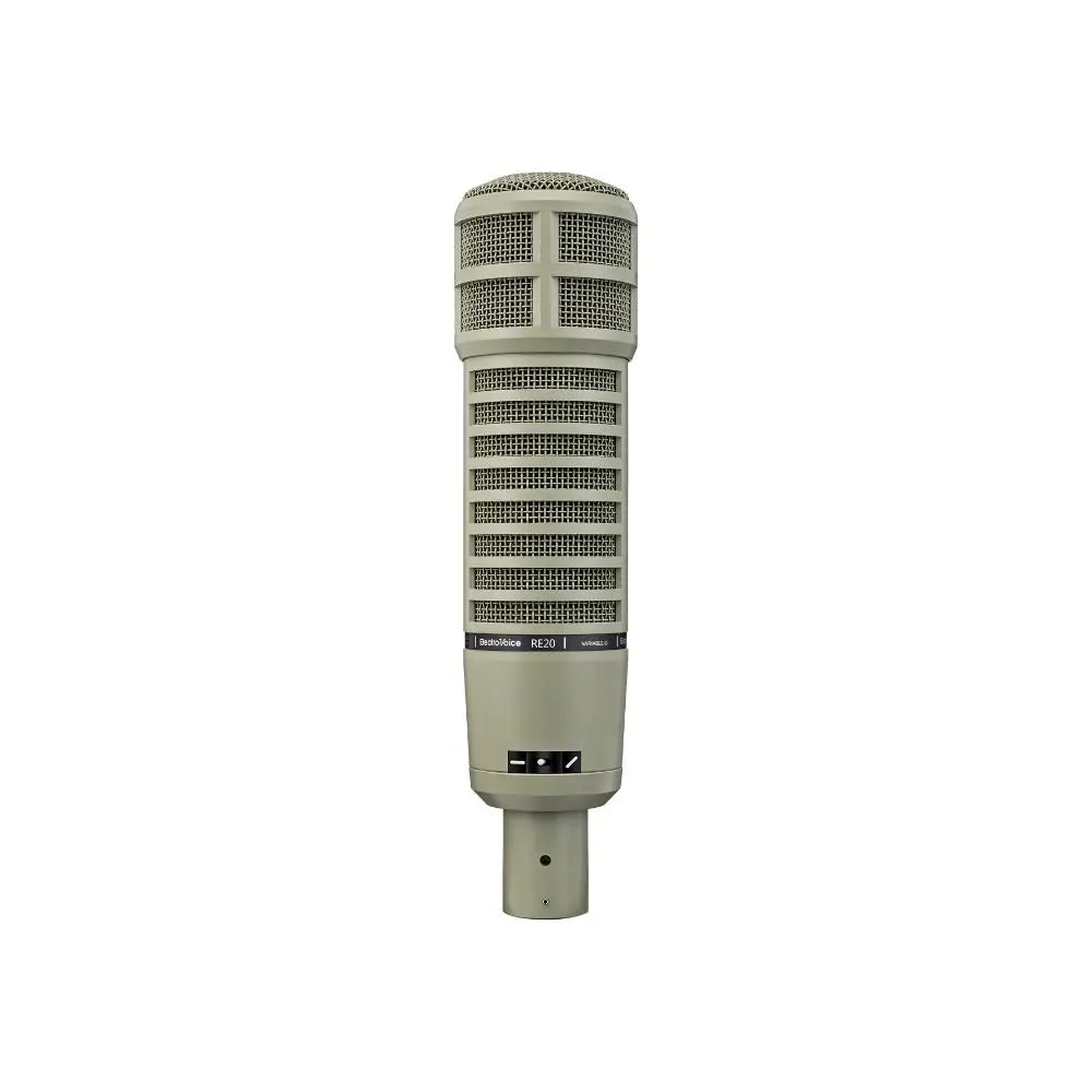 Electrovoice EV RE20 Large Diaphragm Dynamic Microphone - Grey