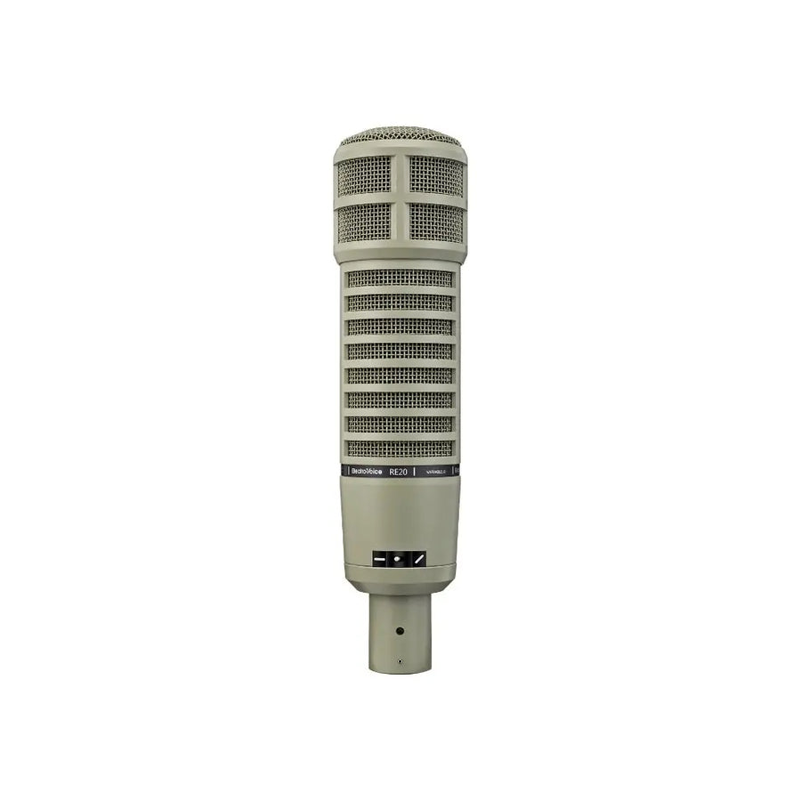Electrovoice EV RE20 Large Diaphragm Dynamic Microphone - Grey