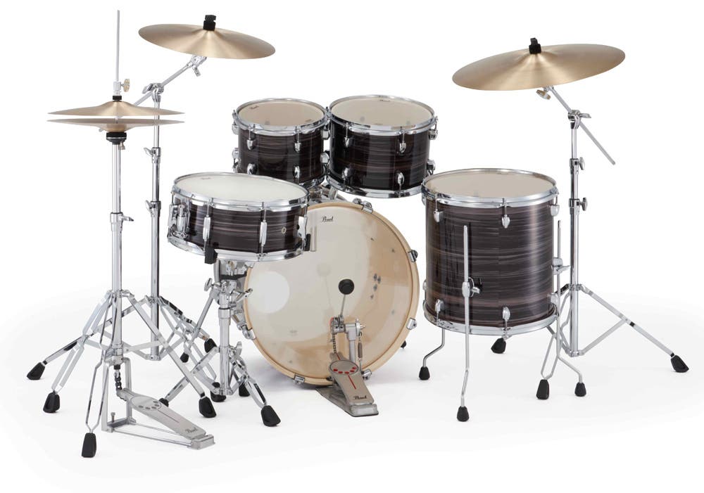Pearl Limited Edition Export Plus 6pc Drum Kit w/HW + ZP4 Cymbal Pack- Amthyst Twist - One Only