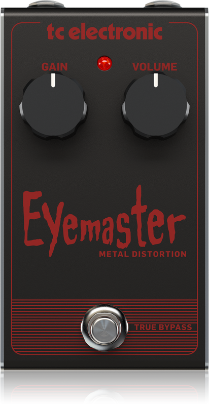 TC Electronic Eyemaster Distortion Pedal