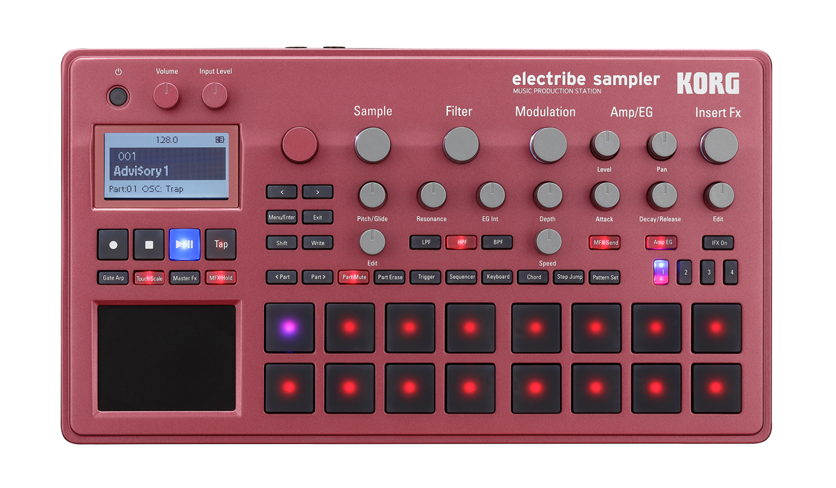 Korg Electribe 2 Sampler Music Production Station - Red