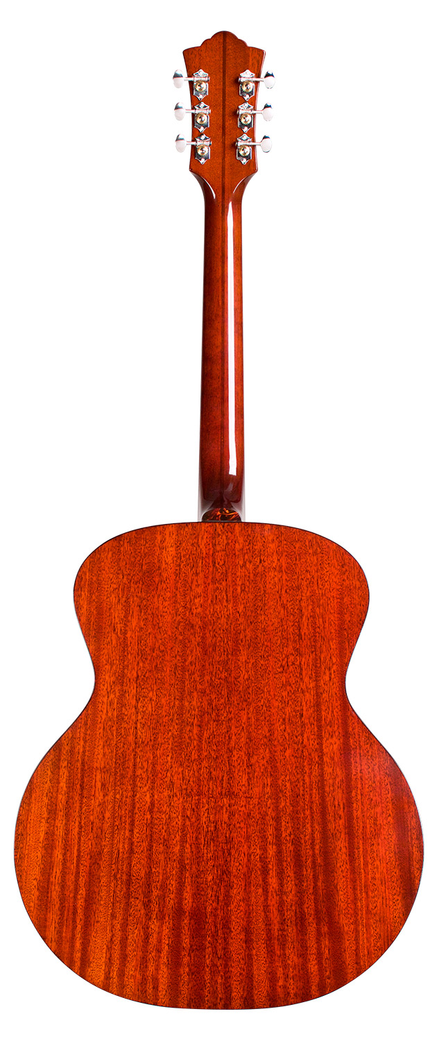 Guild USA F-40 Traditional Jumbo Acoustic Guitar - Natural w/FREE DeArmond ToneBoss Soundhole Pickup (Limited)