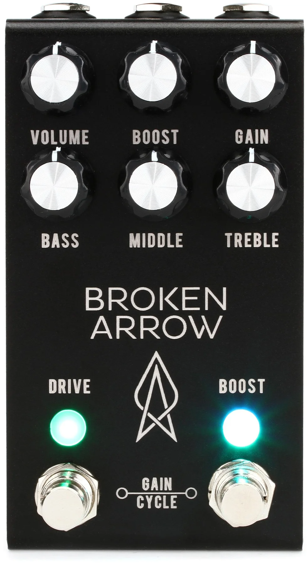 Jackson Audio BROKEN ARROW BLACK Overdrive Pedal