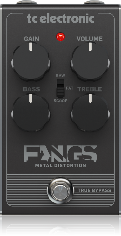 TC Electronic Fangs High Gain Distortion Pedal
