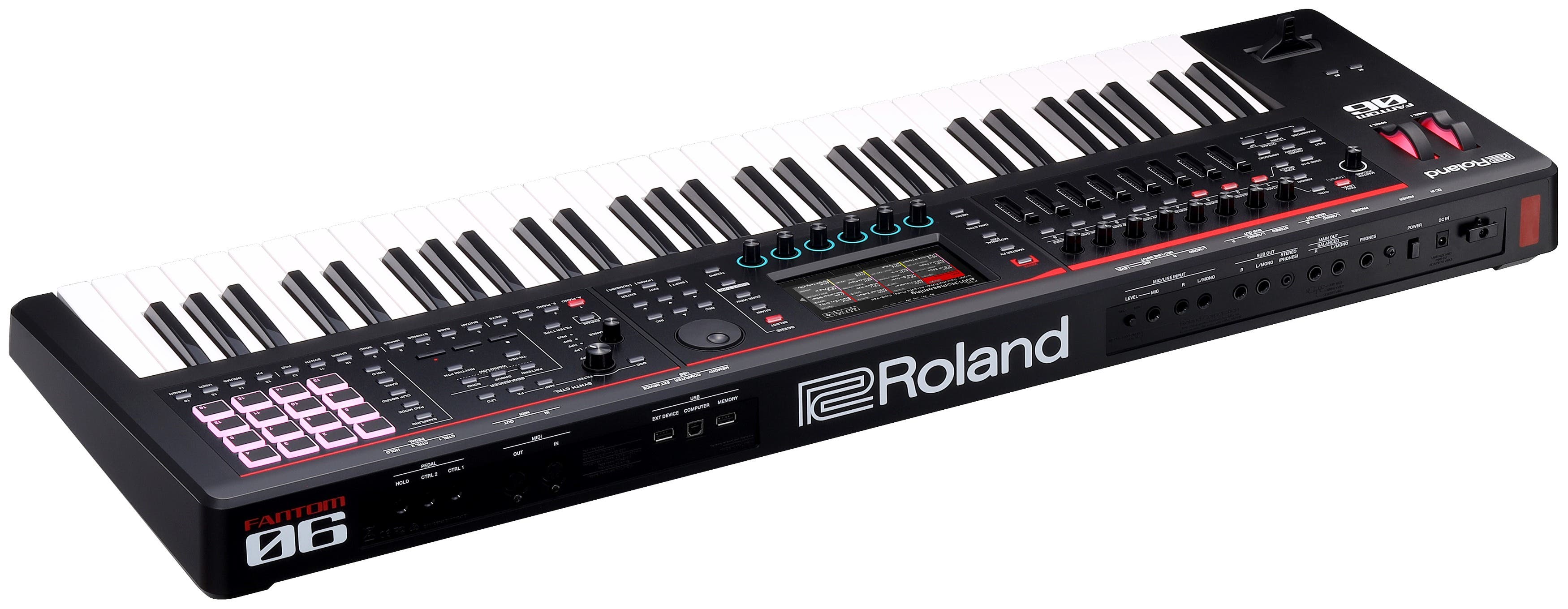 Roland FANTOM-06 Synthesizer Workstation Keyboard | Better Music