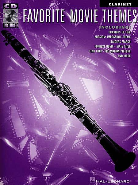 Favorite Movie Themes Clarinet Bk/Cd