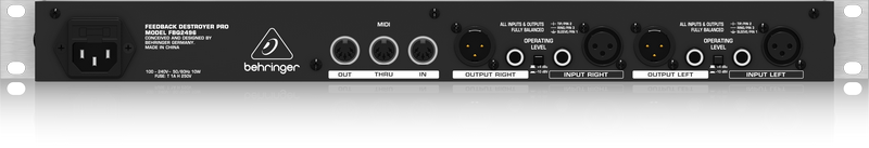 Behringer FBQ2496 Feedback Destroyer PRO