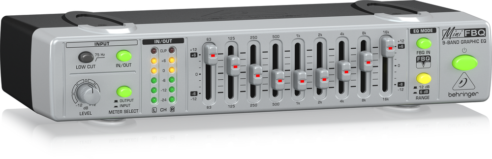 Behringer FBQ800 8-Band Graphic EQ w/FBQ