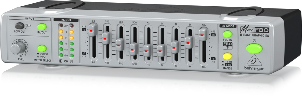 Behringer FBQ800 8-Band Graphic EQ w/FBQ