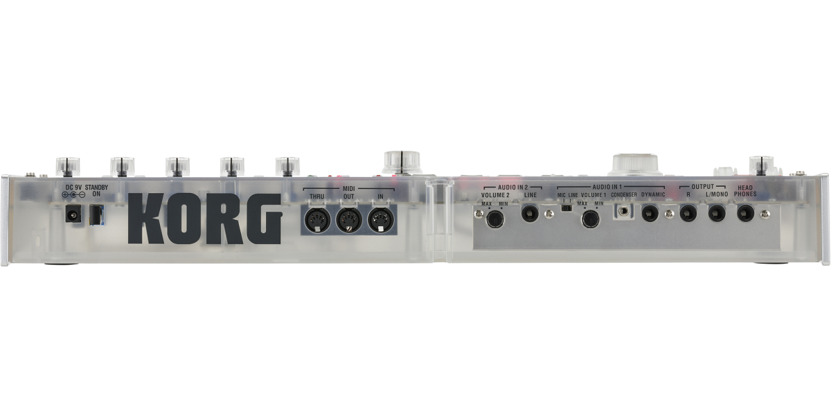 Korg microKORG Portable Synthesizer - Crystal Edition (Limited)